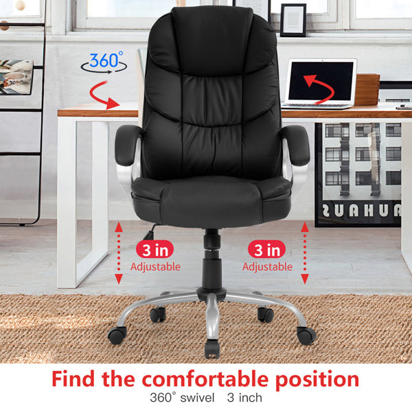 Inbox Zero Executive Chair & Reviews Wayfair